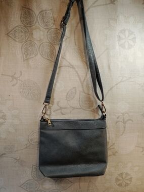 Classic Women's Crossbody Bag in Teal Hue- Adjustable Strap